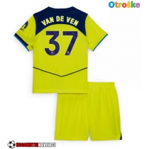 Otroške Nogometnih dresov Tottenham Hotspur Micky van de Ven #37 Tretji 2025-26 Kratki rokavi (+ hlače)